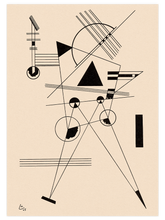 Kandinsky Lithography N1 - Art Print